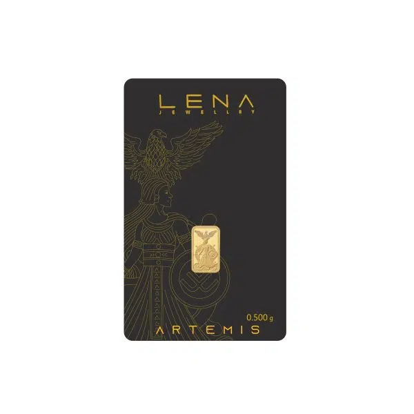 پلاک طلا_طرح آرتمیس 500 سوت